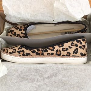 New in box UGG leopard print flats!